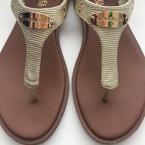 Gold Michael Kora Sandals